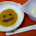 うめうめち's cooksnap of when they made 離乳食★かぼちゃのハロウィン粥★.