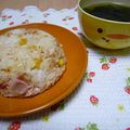 まいぷー's cooksnap of when they made ベーコンとコーンの簡単ピラフ♪.