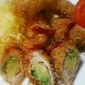 えくあたー's cooksnap of when they made 豚とアボカドのくるくるロールカツ.