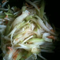 マナブレスト's cooksnap of when they made 大根とセロリの簡単炒め.