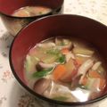 3mamakuma's cooksnap of when they made 短時間であったか豚汁♪.