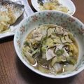 よちりん's cooksnap of when they made 白菜と豚肉の塩こぶ蒸し煮.