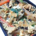 ayamogu's cooksnap of when they made 野菜の卵とじ丼弁当.