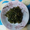 かーP's cooksnap of when they made ご飯がすすむ☆大根の葉の炒め物♪.