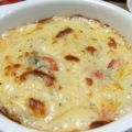 ジョンリークッカー's cooksnap of when they made チーズソースのパングラタン.