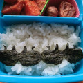 soratea's cooksnap of when they made お弁当を海苔で簡単♫柄弁～がらべん～.