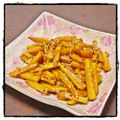 gomashiom's cooksnap of when they made さつま芋のきんぴら.
