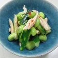 あっこ姉's cooksnap of when they made 枝豆とたたき胡瓜の甘辛サラダ.