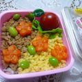 フーミン✩'s cooksnap of when they made しっとり♪ふわふわ♪三色丼☆.