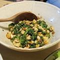 haru吉's cooksnap of when they made 春菊の具沢山カシュナッツ和え.