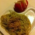 あい葉's cooksnap of when they made ツナのジェノベーゼ.