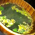 mapimapiko's cooksnap of when they made 即席！鍋要らず！わかめスープ♪.