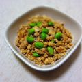 ｕｕｕ's cooksnap of when they made ✿卵とひき肉のそぼろ　枝豆入り✿.