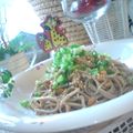 シェフまりりん♪'s cooksnap of when they made 健康ダイエットレシピ！納豆そばパスタ.