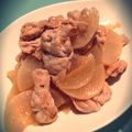 Ｅ－１０'s cooksnap of when they made 豚肉＆大根で簡単中華炒め☆.