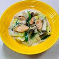 あっこ姉's cooksnap of when they made 豆乳de白菜と鮭のクリーム煮.