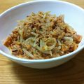 aigemini's cooksnap of when they made 食べるラー油でツナともやしのおひたし.