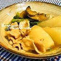 平井婦人's cooksnap of when they made 簡単に！かぶと豚肉の治部煮風.