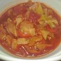 たかとっき's cooksnap of when they made キャベツとベーコンの簡単トマトスープ.