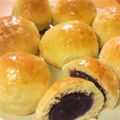 のじまさん's cooksnap of when they made 紫芋でアンパン☆.