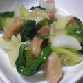 のんのんSTELLA's cooksnap of when they made 青梗菜と豚肉の中華風炒め.