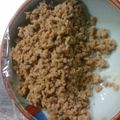 ayrtonsiba's cooksnap of when they made ☆冷めてもふっくら肉そぼろ☆.