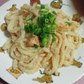 ＴＯＭＯＷＡＴ's cooksnap of when they made 明太焼きうどん.