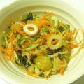 MONA☆KINA's cooksnap of when they made ちくわとモヤシの甘酢サラダ.