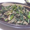 アホエ's cooksnap of when they made うま！春菊えのきのバター醤油炒め♡.