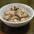 ～Moonbow～'s cooksnap of when they made 満月さんの小豆玄米ご飯.