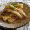 Drako's cooksnap of when they made イカの唐揚げ♪ピリ辛にんにくがらめ.