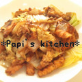 papikun's cooksnap of when they made ★白菜とイカふらいの卵炒め★.