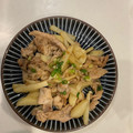 yuya89's cooksnap of when they made 焼き肉のたれdeじゃがいもと豚肉の炒め物.