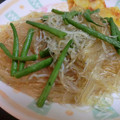 kookuro's cooksnap of when they made ＊春雨といんげんのおじゃこ炒め＊.