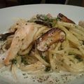 パジェロ's cooksnap of when they made 鶏とアスパラのバジルクリームパスタ.