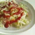 xxxsugar's cooksnap of when they made キャベツとハムのレンジ蒸し.