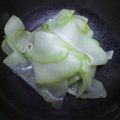 まみんちよ's cooksnap of when they made はやとうりの寿司酢漬け.