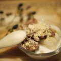 えみまふぃん's cooksnap of when they made ＊バナナとチョコフレークときなこミルク＊.