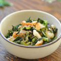 さとみわ's cooksnap of when they made 大根葉とちくわのおかか炒め.