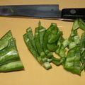 ｍｉｙａｋｕｎ's cooksnap of when they made サクサク切れるうちのピーマンの切り方.