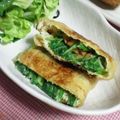 ＴＯＭＯＷＡＴ's cooksnap of when they made 水菜と納豆の巾着.
