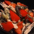 木下杏子's cooksnap of when they made さんま缶詰とトマトのポン酢ラー油和え.