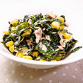 ケロらぶ's cooksnap of when they made お弁当に☆ワカメのツナマヨ和え.