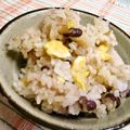 エビージョ's cooksnap of when they made 栗のお赤飯.