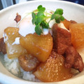 とぅいぃてぃ's cooksnap of when they made 丼にも！豚と大根の角煮☆とろり温泉玉子と.