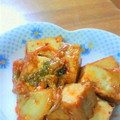 のじまさん's cooksnap of when they made 厚揚げキムチ.
