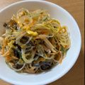 heebah's cooksnap of when they made 再現！蒸し鶏と胡麻のさっぱり春雨サラダ.