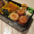 m@n@'s cooksnap of when they made お弁当に!!ちくわ巻き野菜の照り焼き.