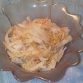 Raiｒeo's cooksnap of when they made 大根とじゃこの和え物.