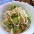 えまっちママ's cooksnap of when they made 簡単一品☆水菜とツナのゴママヨサラダ.